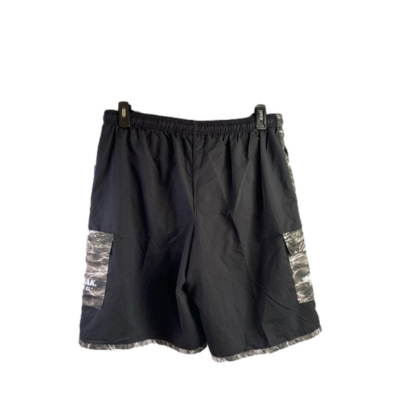 Mossy Oak Fishing Black Camo Board Swim Trunk NWT SKU0714 orSKU0715 - Picture 3 of 6